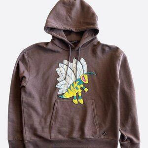 Louis Vuitton Brown Bee Embroidered Hoodie